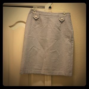 SALE!!  Brooks Brothers Seersucker NWOT skirt.
